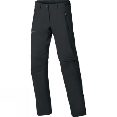 Pantalones Vaude Farley Stretch Zip Off T-Zip Mujer Negras - Chile FAR819250